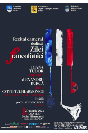 Recital francofon afis