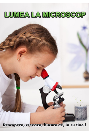 Lumea la microscop atelier pentru copii