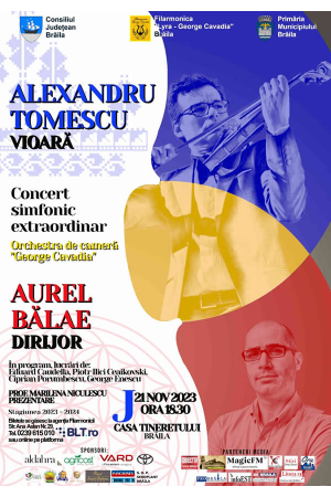 Afis concert simfonic